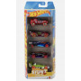 Набор из 5 Машинок Хот Вилс Stunt Tracks Hot Wheels Mattel JBJ83