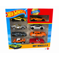 Набор машинок Хот Вилc 8 шт Hot Wheels 8-Car 1 Exclusive Mattel HPV78