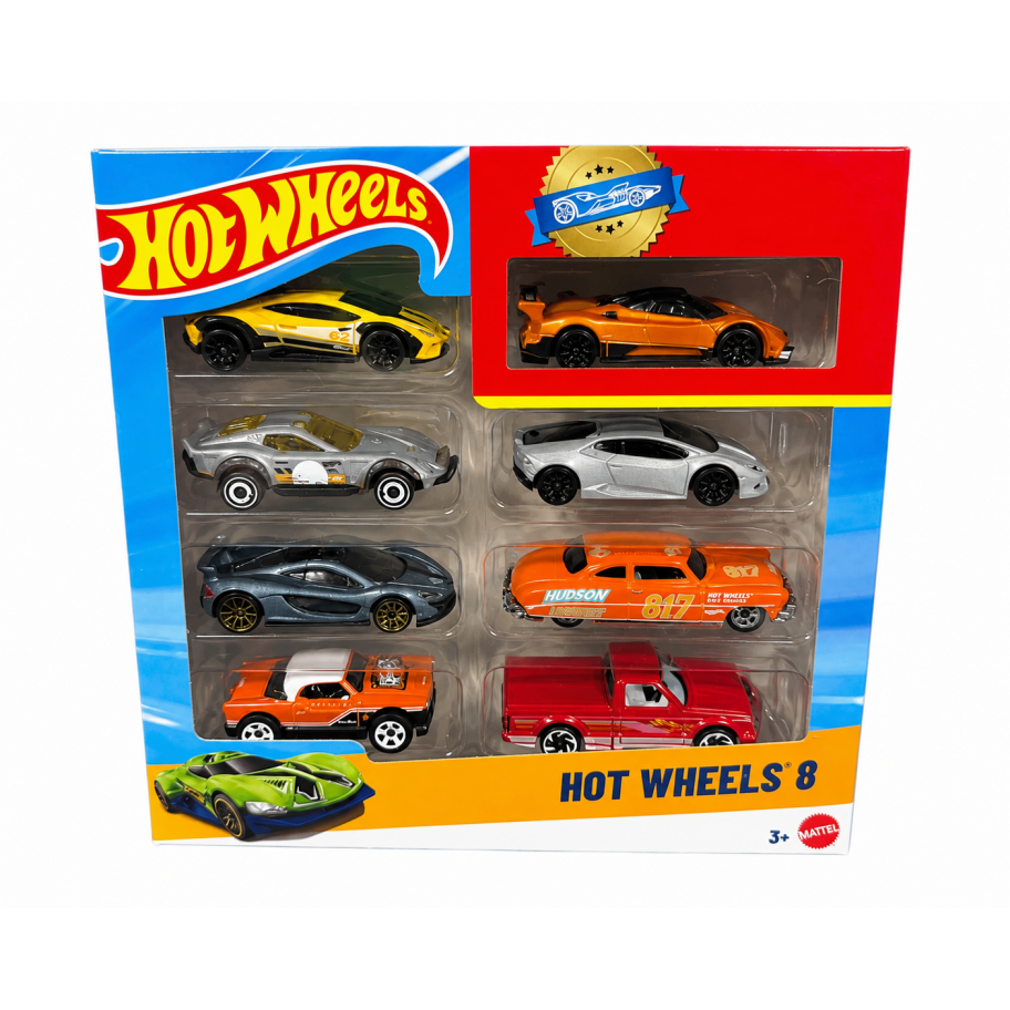 Набір машинок Хот Вилc  8 шт Hot Wheels 8-Car 1 Exclusive Mattel HPV78