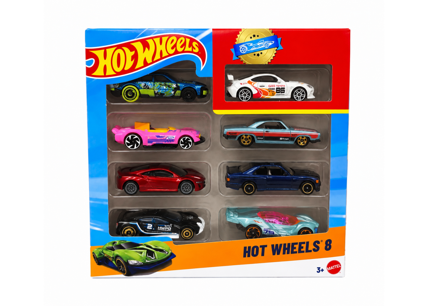 Набор машинок Хот Вилc 8 шт Hot Wheels 8-Car 1 Exclusive Mattel HPV78