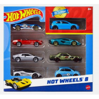 Набір машинок Хот Вилc  8 шт Hot Wheels 8-Car 1 Exclusive Mattel HPV78