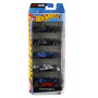 Набор из 5 болидов Хот Вилс F1 Hot Wheels 1:64 Racing Team Formula One Hot Wheels Mattel JKG12