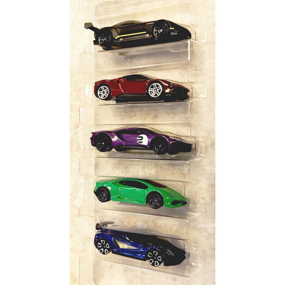 Набор из 5 машинок Хот Вилс Hot Wheels 1:64 HW Motor Show Mattel JBJ89