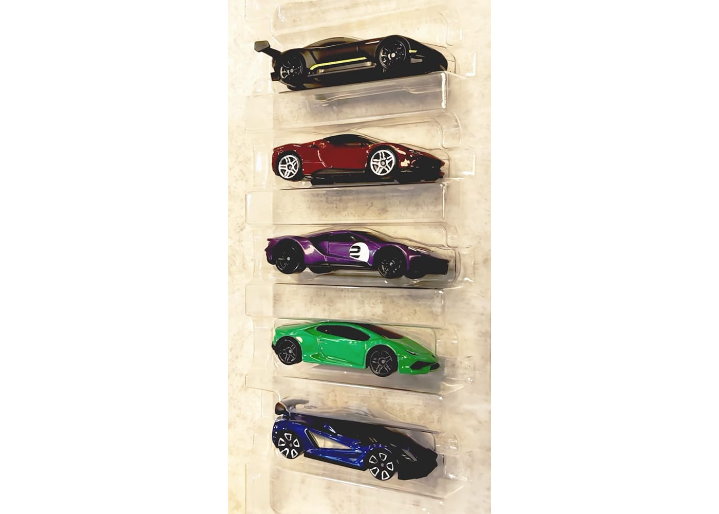 Набор из 5 машинок Хот Вилс Hot Wheels 1:64 HW Motor Show Mattel JKG10