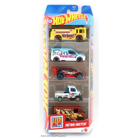 Набір з 5 машинок Хот Вілс Hot Wheels 1:64 Metro Sketch Mattel JKG13