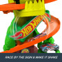 Трек Хот Вілс Сіті Атака Вогняного Ті-Рекса Hot Wheels City T-Rex Blaze Battle Track Set Mattel JBM73