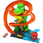 Трек Хот Вілс Сіті Атака Вогняного Ті-Рекса Hot Wheels City T-Rex Blaze Battle Track Set Mattel JBM73