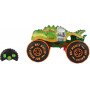 Большой Хот Вилс Монстр Трак 1:15 Рагеазавр на Пульте Управления Monster Trucks Rageasaur RC Hot Wheels JBH03
