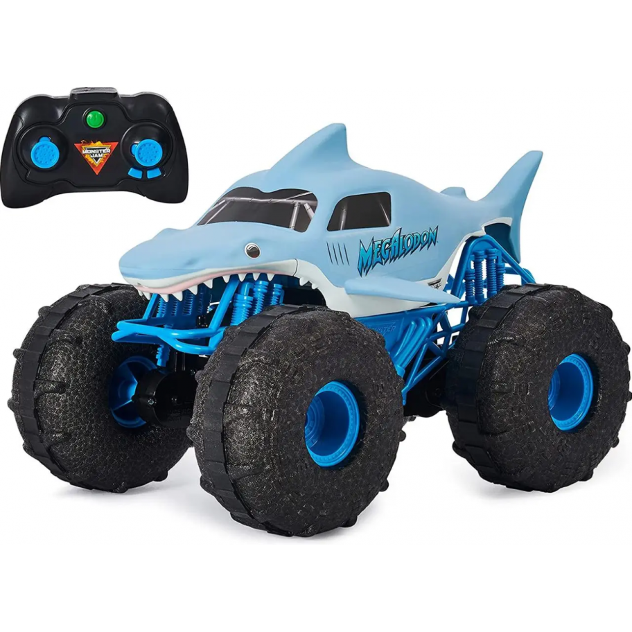 Великий Монстр Трак 1:15 Мегалодон Без Пульта Управління Monster Trucks RC Megalodon Storm Spin Master B605622
