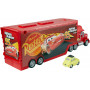 Трейлер Автовоз Маквин Тачки с Двумя Машинками Trailer Car Transporter Makvin Cars With Two Cars Mattel  DXY87