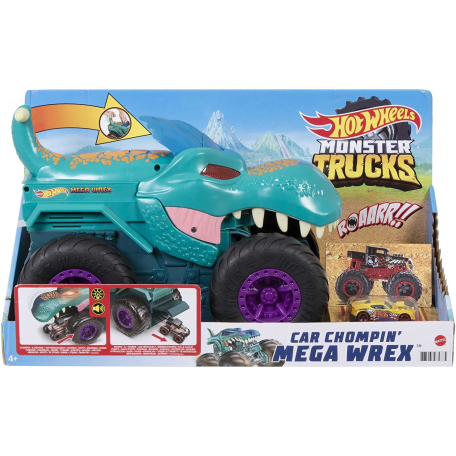 Величезний Монстр Трак Мега Рекс Monster Trucks Mega Wrex Hot Wheels