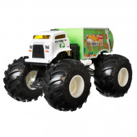 Джип Хот Вилс Монстр Мусоровоз 20 см Примята Коробка Hot Wheels Monster Trucks Will Trash It All Mattel GWK99