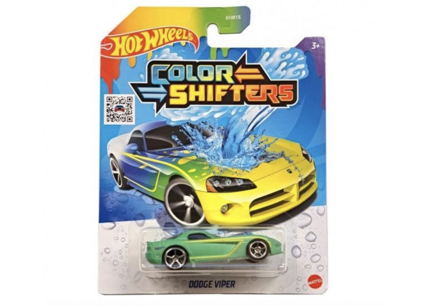 Машинка Хот Вилс 1:64 Меняет Цвет Color Shifters DODGE VIPER Hot Wheels BHR37