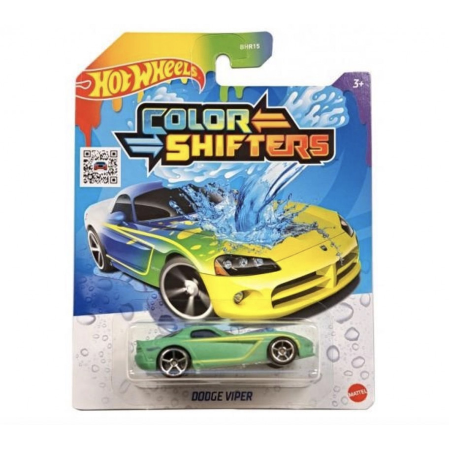 Машинка Хот Вилс 1:64 Меняет Цвет Color Shifters DODGE VIPER Hot Wheels BHR37