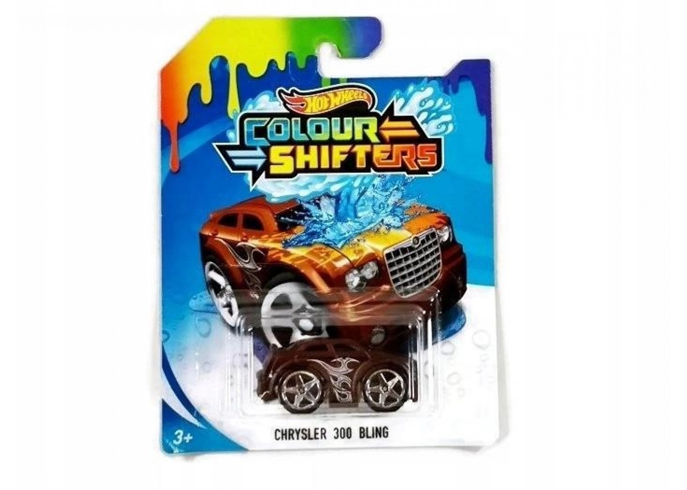 Машинка Хот Вилс 1:64 Меняет Цвет Color Shifters Chrysler 300 Bling Hot Wheels FPC56