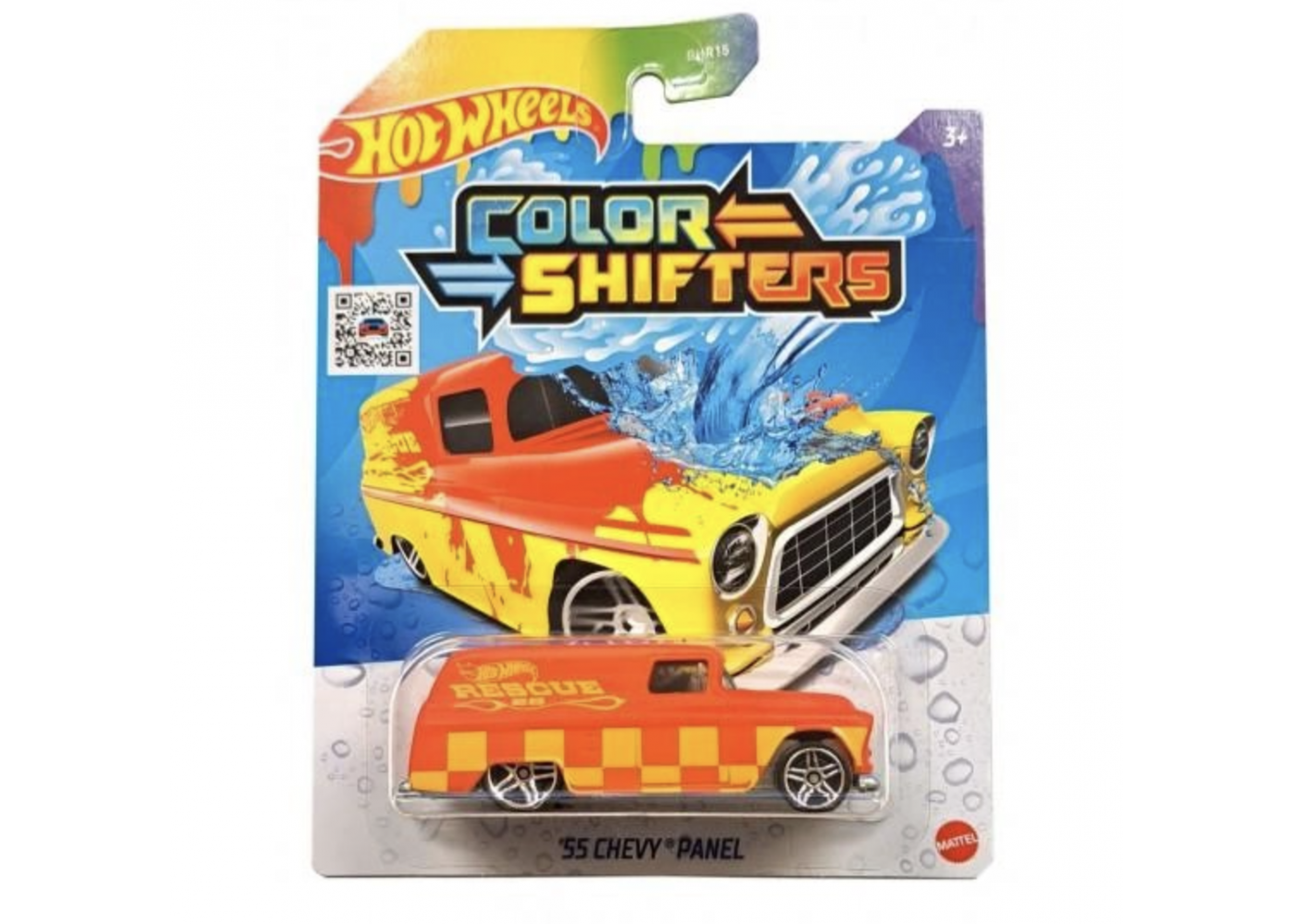 Машинка Хот Вилс 1:64 Меняет Цвет Color Shifters 55 CHEVY PANE Hot Wheels BHR17