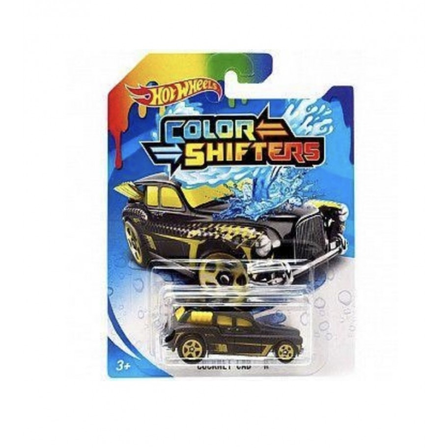 Машинка Хот Вилс 1:64 Меняет Цвет Color Shifters Cockney Cab Hot Wheels GKC16