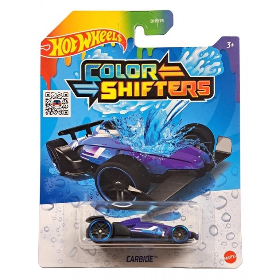 Машинка Хот Вилс 1:64 Меняет Цвет Color Shifters CARBIDE Hot Wheels BHR54