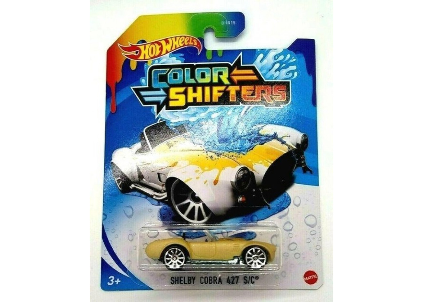 Машинка Хот Вилс 1:64 Меняет Цвет Color Shifters Shelby Cobra 427 S/C Hot Wheels CFM48