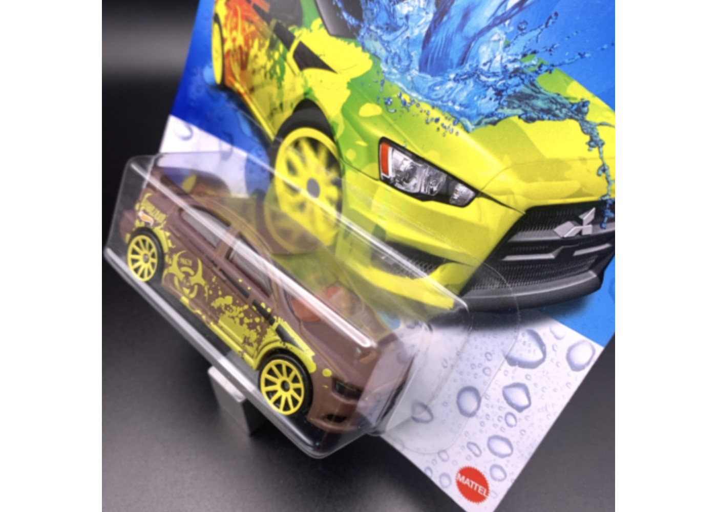 Машинка Хот Вилс 1:64 Меняет Цвет Color Shifters Mitsubishi Lancer Evolution Hot Wheels CFM40