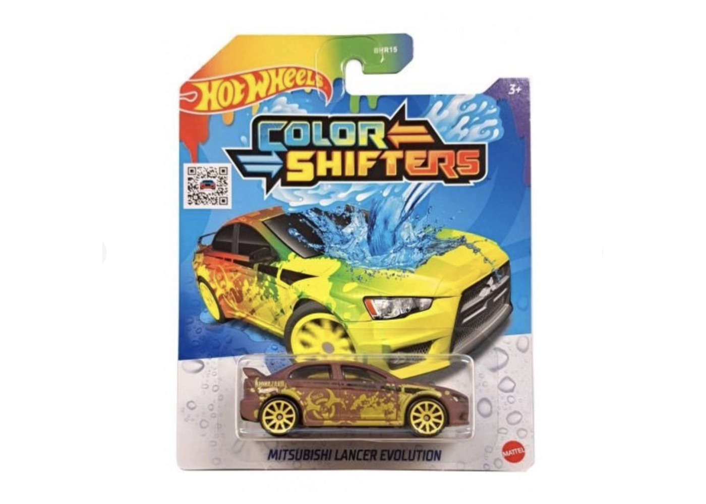 Машинка Хот Вилс 1:64 Меняет Цвет Color Shifters Mitsubishi Lancer Evolution Hot Wheels CFM40
