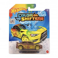 Машинка Хот Вілс 1:64 Змінює Колір Color Shifters Mitsubishi Lancer Evolution Hot Wheels CFM40