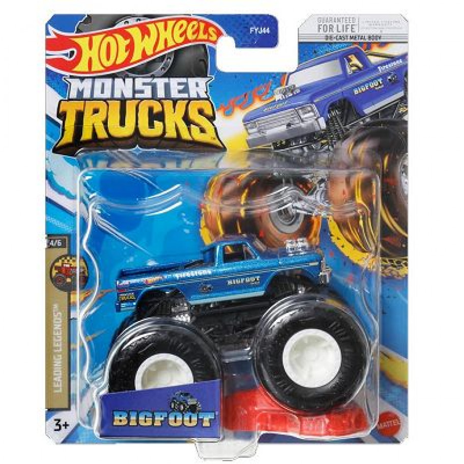 Машинка Хот Вілс Монстр Трак Monster Trucks Bigfoot Hot Wheels HLR92