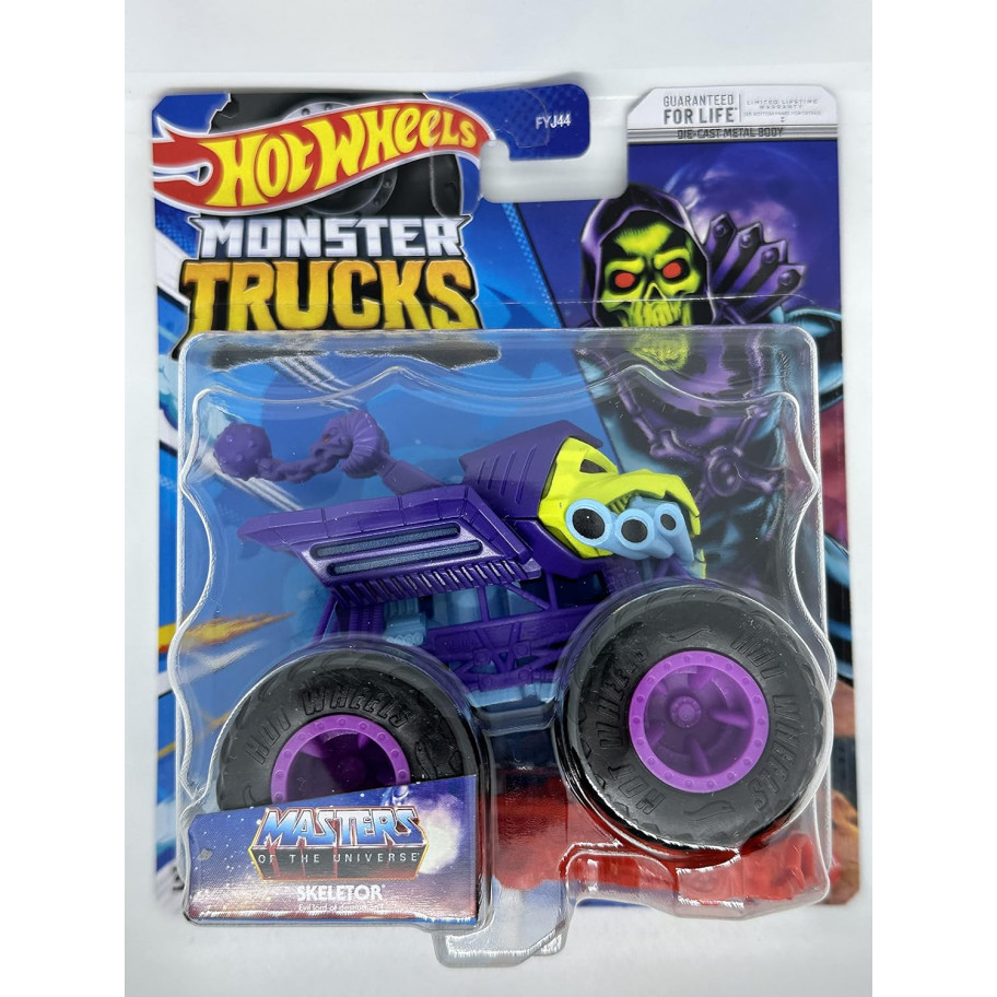 Машинка Хот Вілс Монстр Трак Monster Trucks Skeletor Hot Wheels HNW36