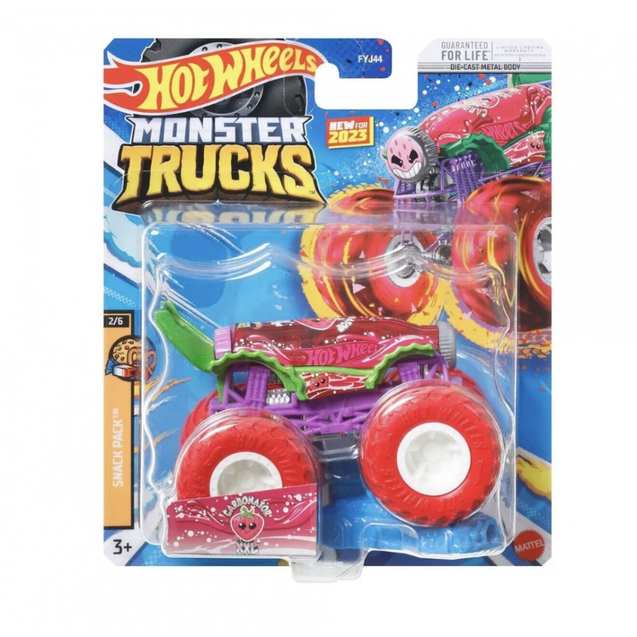 Машинка Хот Вілс Монстр Трак Monster Trucks Carbonator Hot Wheels HLR88