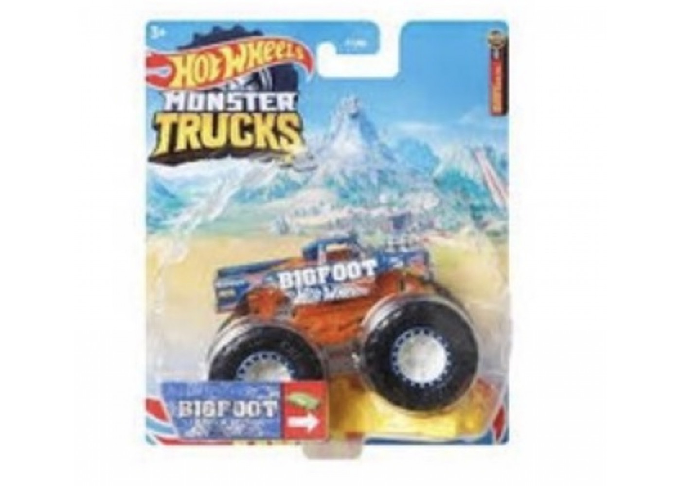 Машинка Хот Вілс Монстр Трак Monster Trucks Bigfoot Hot Wheels HHG72