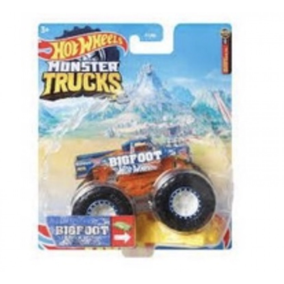 Машинка Хот Вілс Монстр Трак Monster Trucks Bigfoot Hot Wheels HHG72