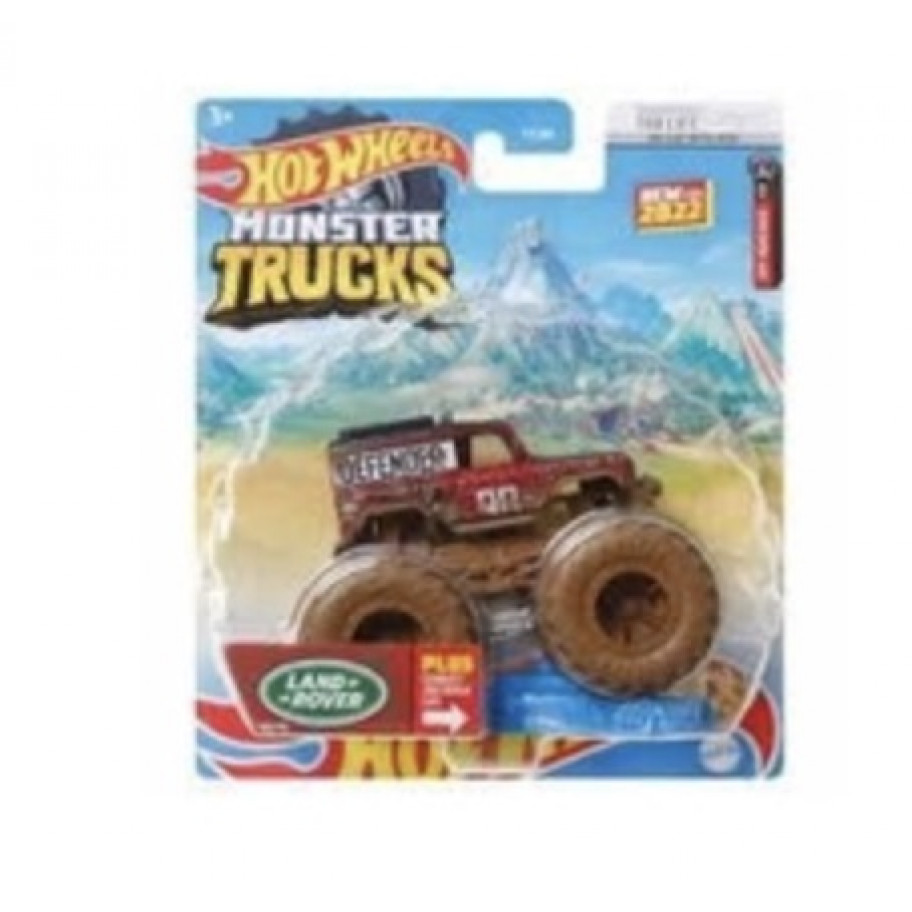 Машинка Хот Вілс Монстр Трак Monster Trucks Land Rover Hot Wheels HCP88