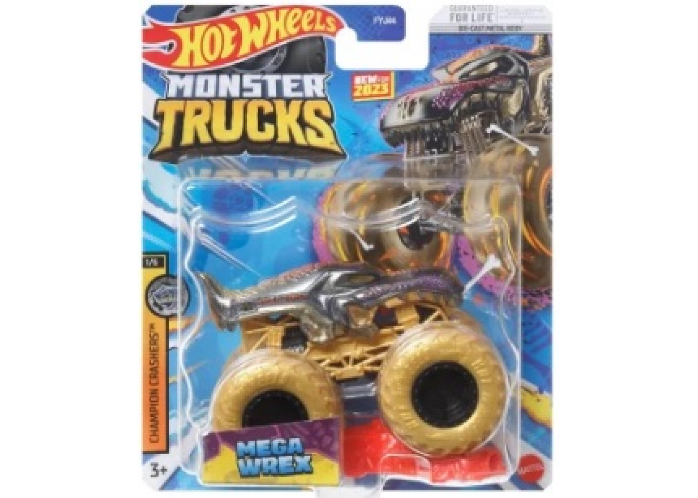 Машинка Хот Вілс Монстр Трак Monster Trucks Mega Wrex Hot Wheels HLR95