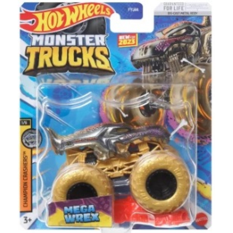 Машинка Хот Вілс Монстр Трак Monster Trucks Mega Wrex Hot Wheels HLR95