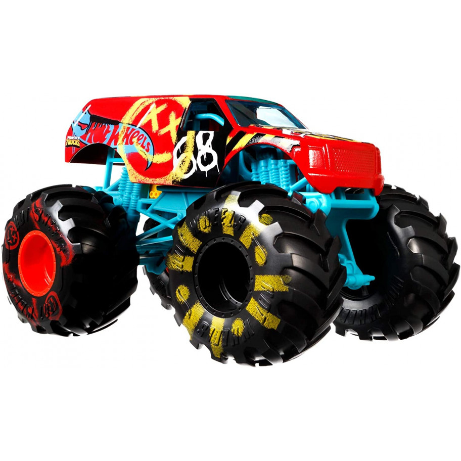 Машинка Монст Трак Хот Вілс  20см Демо Дербі Monster Trucks Hot Wheelse Demo Derby Mattel GWL09