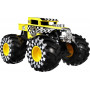 Машинка Монст Трек Хот Вилс Такси Monster Trucks Hot Wheelse Taxi Mattel GTJ45