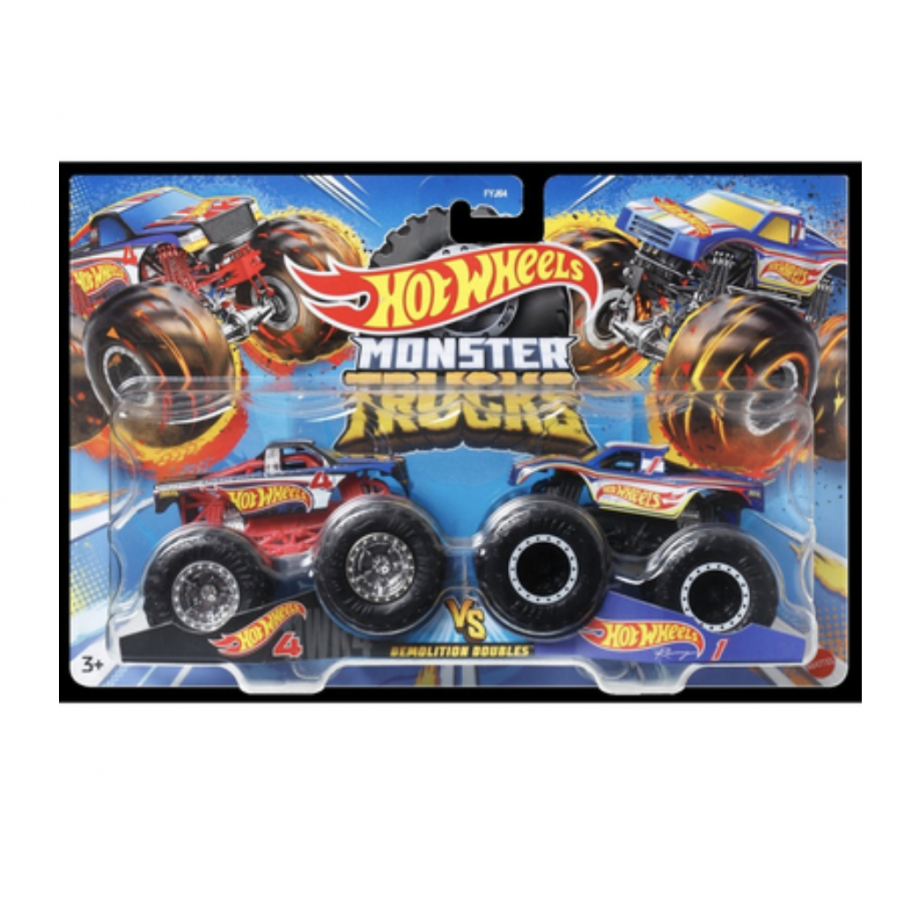 Машинки Хот Вілс Монстр Трак Monster Trucks 4 vs 1 Hot Wheels HNX29