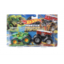 Машинки Хот Вилс Монстр Трак Monster Trucks Cunkster vs 5alarm Hot Wheels HLT69