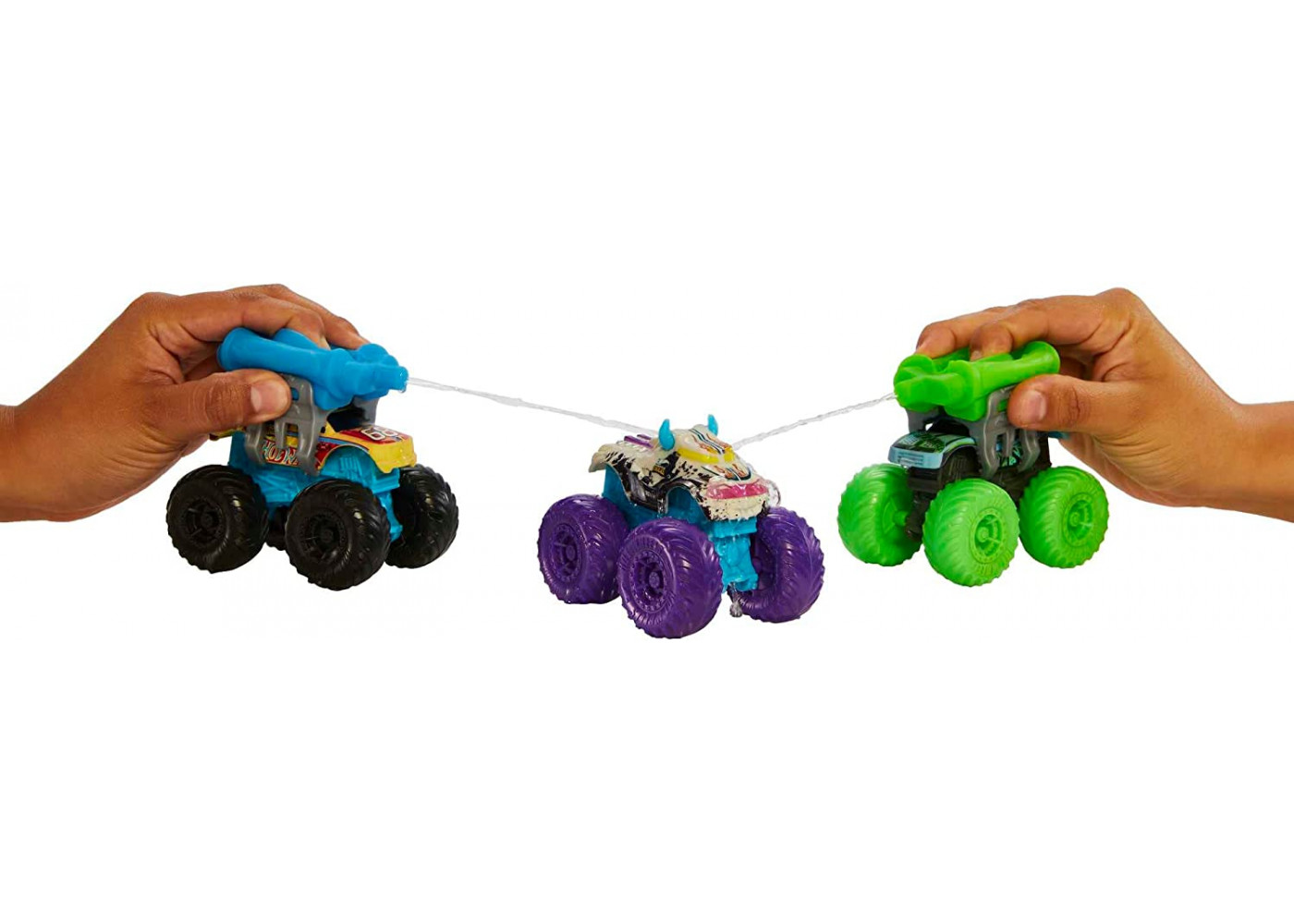 Машинка Хот Вилс Монстр Трак 1:64 Меняющая Цвет Hot Wheels Color Reveal Truck HJF39