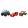 Набор автомобилей Тачки Молния Маквин Айви Шериф Мэтр Disney Pixar Cars Lightning McQueen Ivy & Mater Mattel HPL99