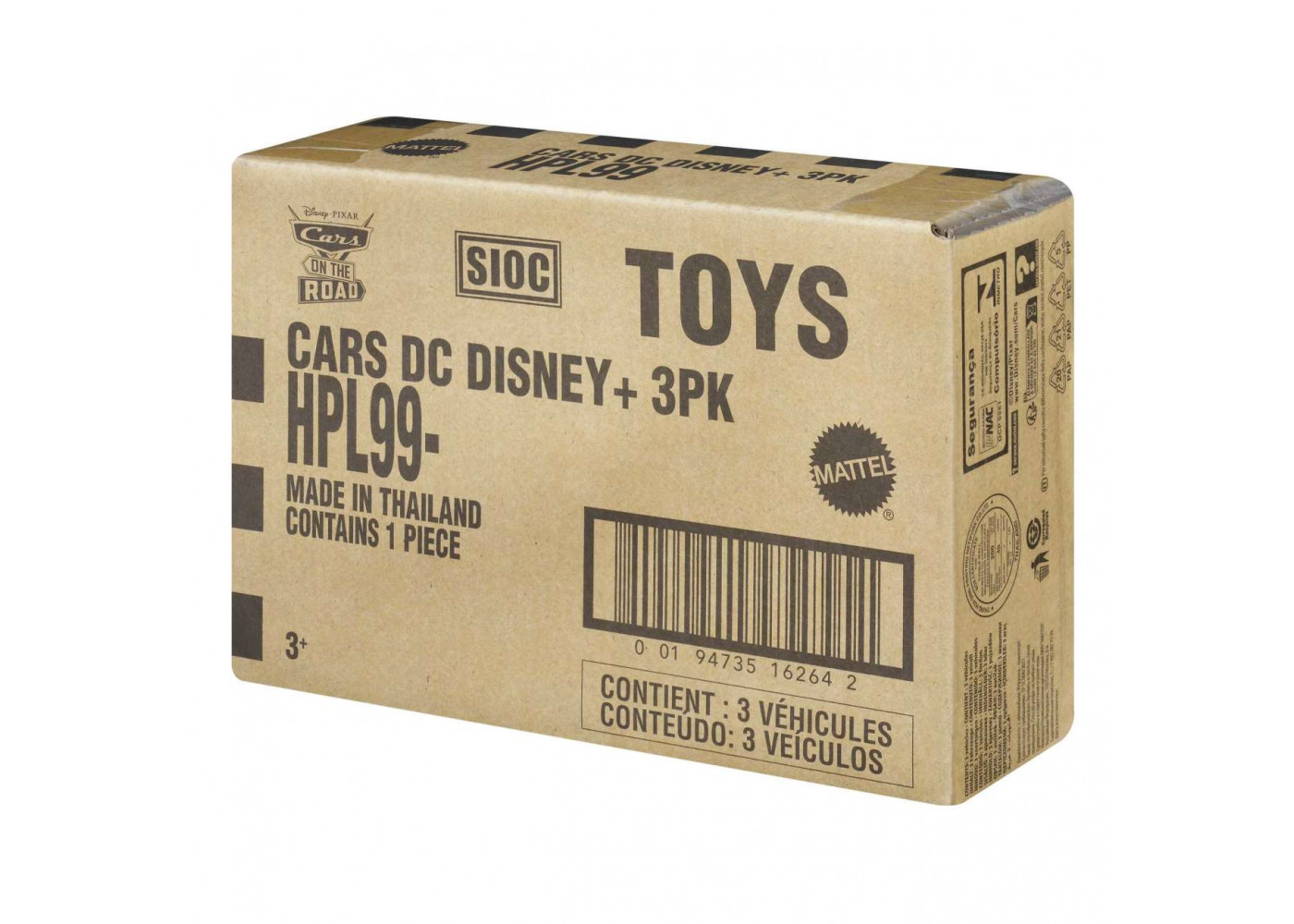 Набор автомобилей Тачки Молния Маквин Айви Шериф Мэтр Disney Pixar Cars Lightning McQueen Ivy & Mater Mattel HPL99
