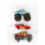 Набор автомобилей Тачки Молния Маквин Айви Шериф Мэтр Disney Pixar Cars Lightning McQueen Ivy & Mater Mattel HPL99