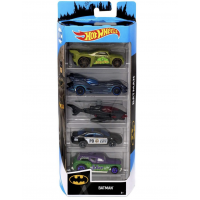 Набір із 5 машинок Хот Вілс Бетмен Hot Wheels Batman Mattel FYL09-1