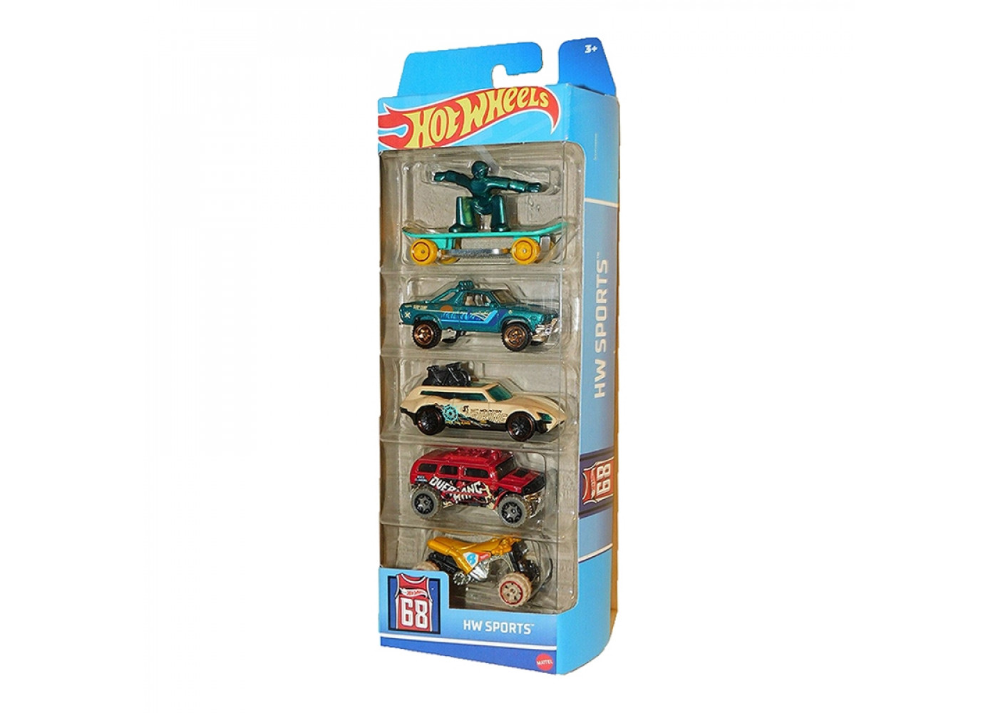 Набір з 5 машинок Хот Вілс Спорт Hot Wheels Sport Mattel FYL24