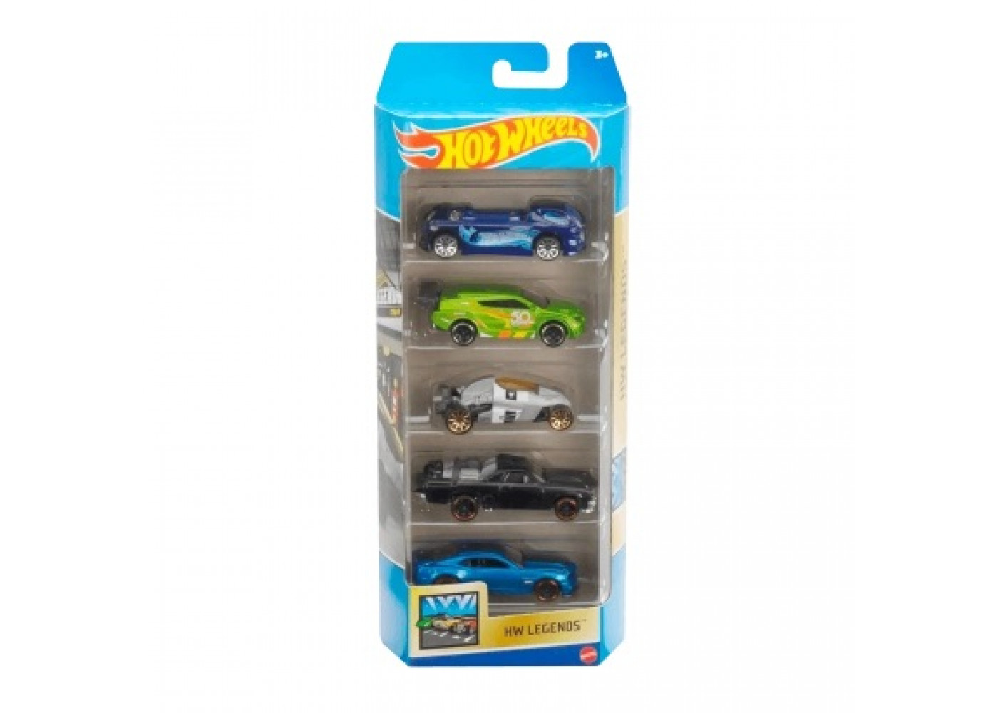 Набор из 5 машинок Хот Вилс HW Legends Hot Wheels Mattel HFV82