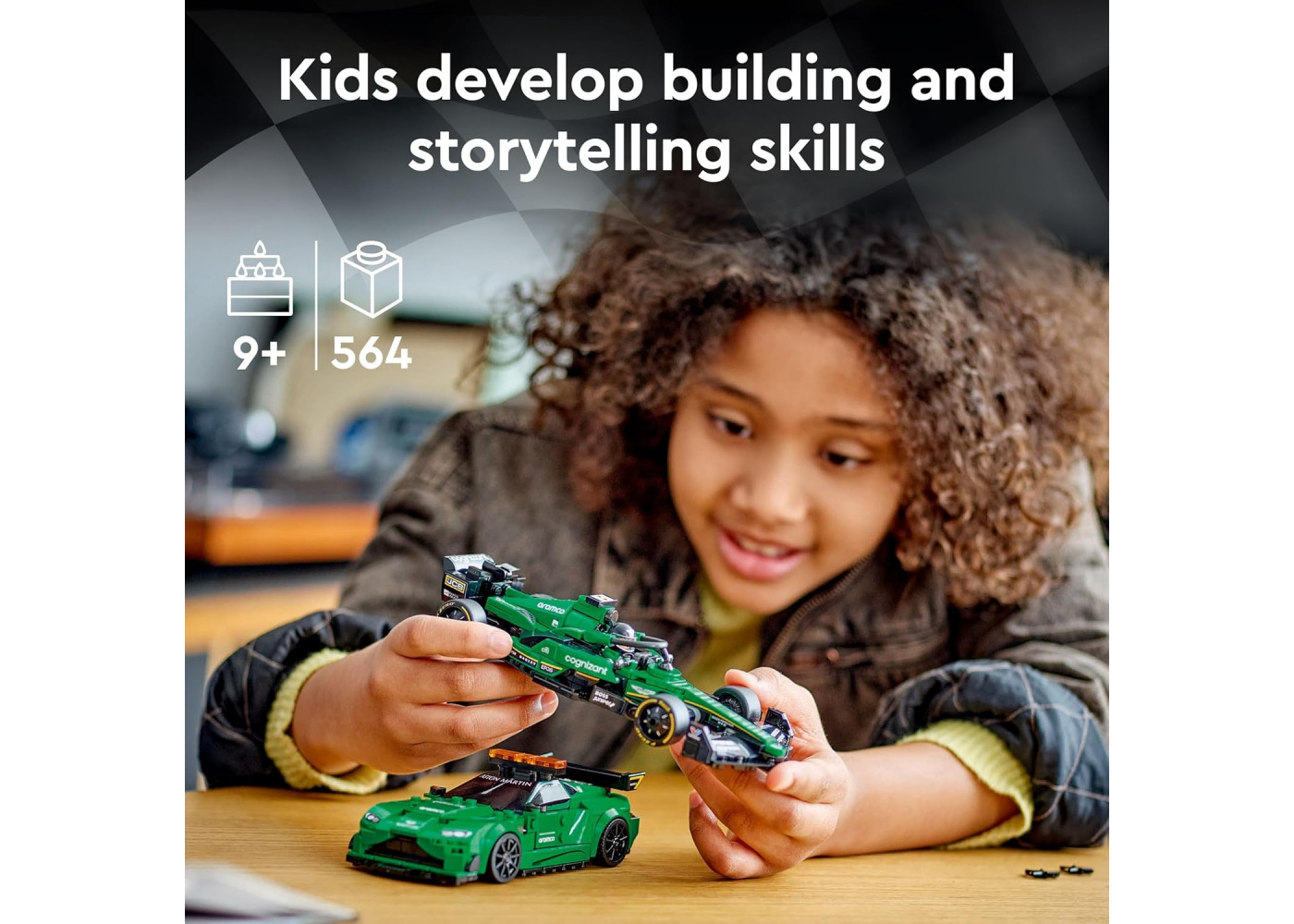 Конструктор Гоночні Автомобілі Лего БМВ 676 деталей Speed ​​Champions BMW M4 GT3 BMW M Hybrid V8 LEGO 76925