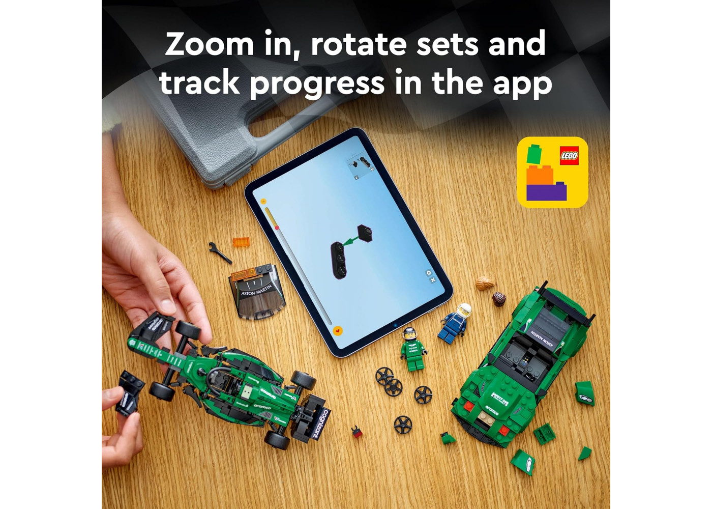 Конструктор Гоночні Автомобілі Лего БМВ 676 деталей Speed ​​Champions BMW M4 GT3 BMW M Hybrid V8 LEGO 76925