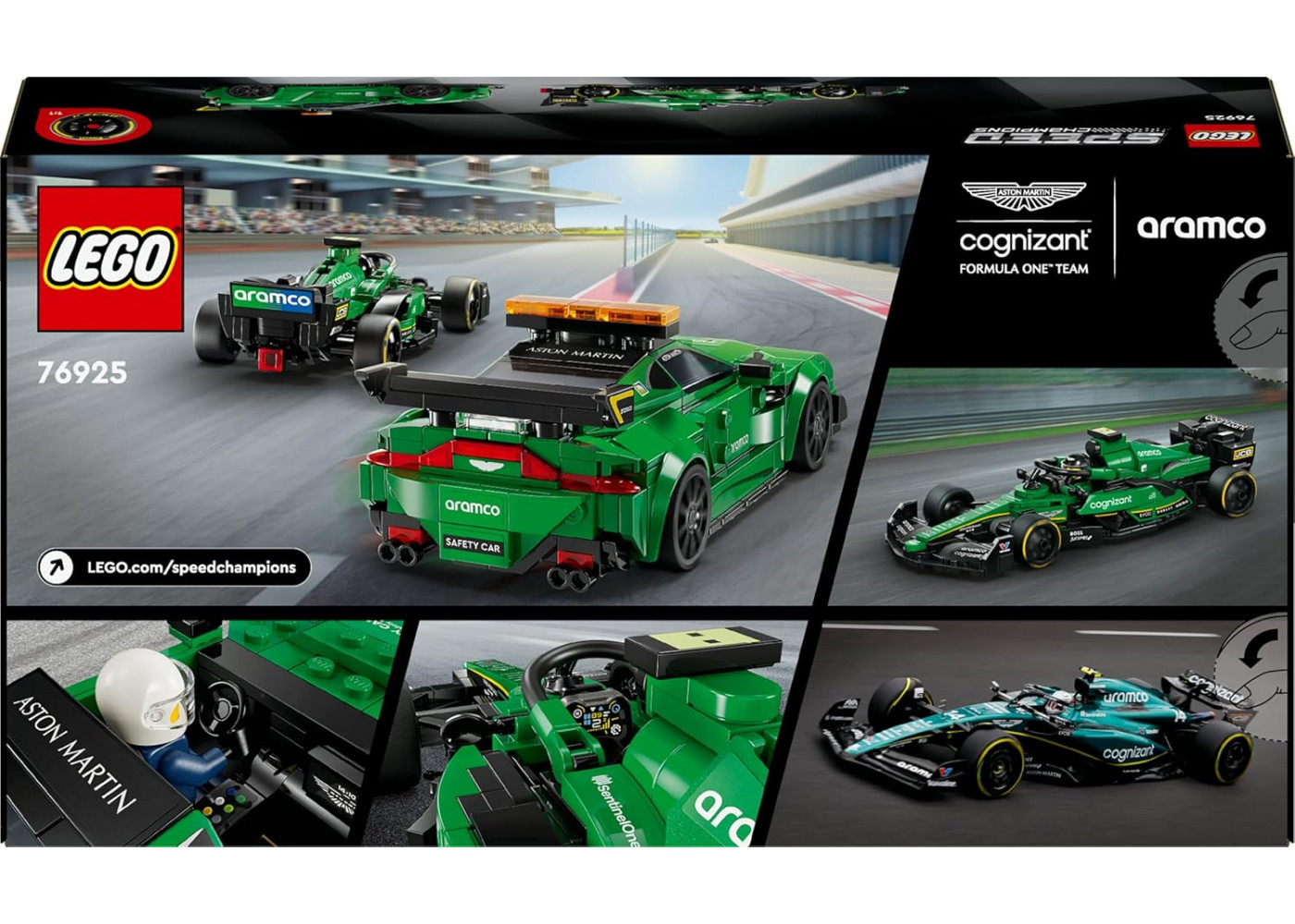 Конструктор Гоночні Автомобілі Лего БМВ 676 деталей Speed ​​Champions BMW M4 GT3 BMW M Hybrid V8 LEGO 76925