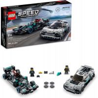 Конструктор (примʼята коробка) Лего Чемпіони Швидкості 564 деталі Speed Champions Mercedes-AMG F1 W12 E LEGO B76909