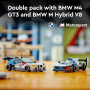 Конструктор Гоночные Автомобили Лего БМВ 676 деталей Speed ​​Champions BMW M4 GT3 BMW M Hybrid V8 LEGO 76922